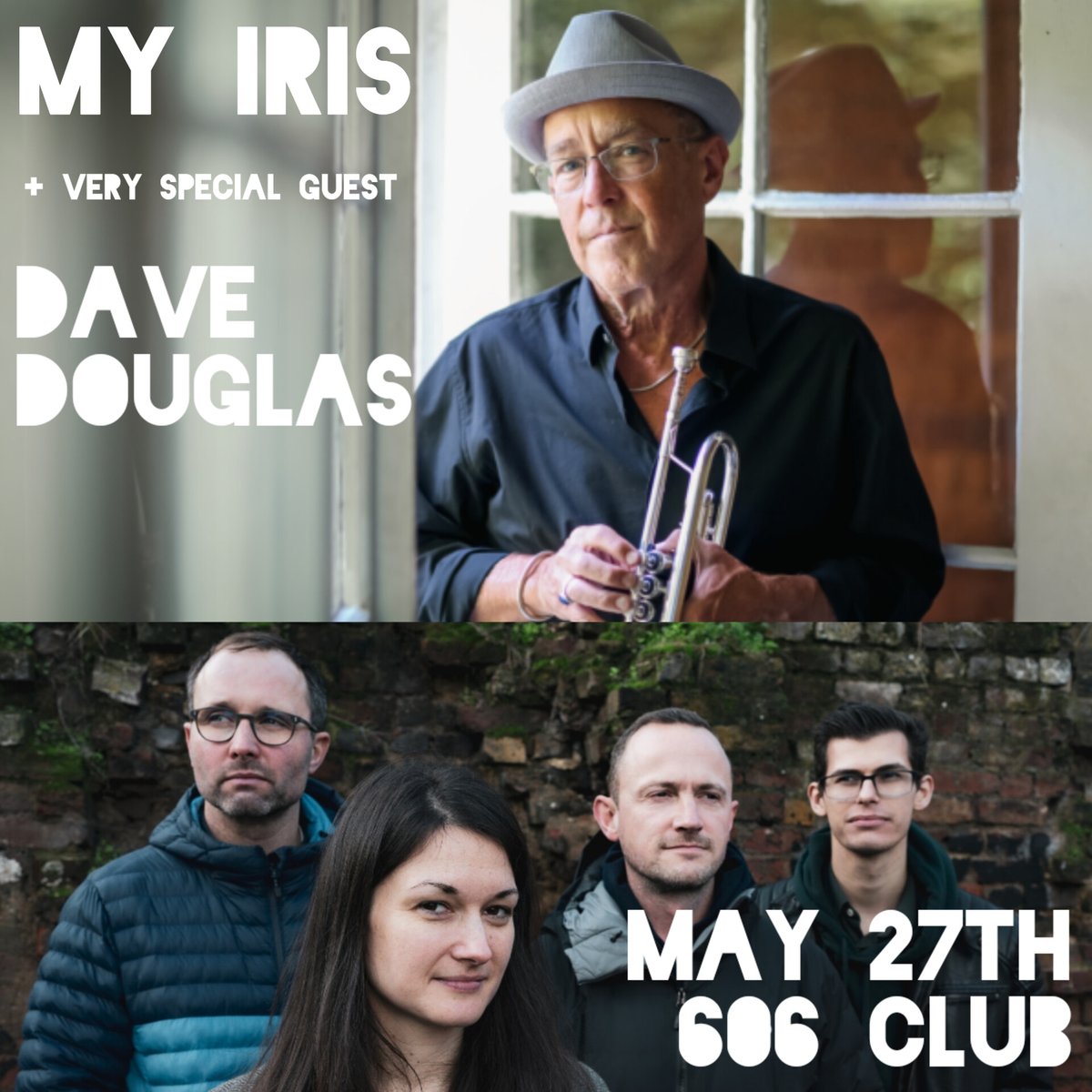 Trish Clowes (@trishclowes) on Twitter photo 🥁 I can finally announce... <a href="/davedouglas/">Dave Douglas 🧩</a> will be very specially guesting w/ MY IRIS on Saturday May 27th <a href="/606club/">The 606 Club</a> !!! 💥🎺 Playing music by both Dave & I... Cannot wait!! Get your tickets here: 606club.co.uk/events/view/da…
w/ dream team <a href="/ChrisRMontague/">Chris Montague</a> #RossStanley <a href="/JoelBarfordDrum/">Joel Barford</a> 🥁 I can finally announce... <a href="/davedouglas/">Dave Douglas 🧩</a> will be very specially guesting w/ MY IRIS on Saturday May 27th <a href="/606club/">The 606 Club</a> !!! 💥🎺 Playing music by both Dave & I... Cannot wait!! Get your tickets here: 606club.co.uk/events/view/da…
w/ dream team <a href="/ChrisRMontague/">Chris Montague</a> #RossStanley <a href="/JoelBarfordDrum/">Joel Barford</a>