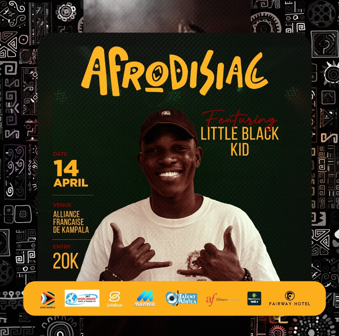 OpoyaFrancis's tweet photo. #Afrodisiac is back in Town this Saturday 🥳🥳 . Do you enjoy Amapiano music, Don't miss your favorite stars featuring #LemonandHerb, #AwekoBrian , #littleBlackKid #HolaJefe #Kamali #Anitraxx and many more.
📆: 14th April
📍: Alliance Francaise de Kampala
💰: 20k https://t.co/AHisxebB3K