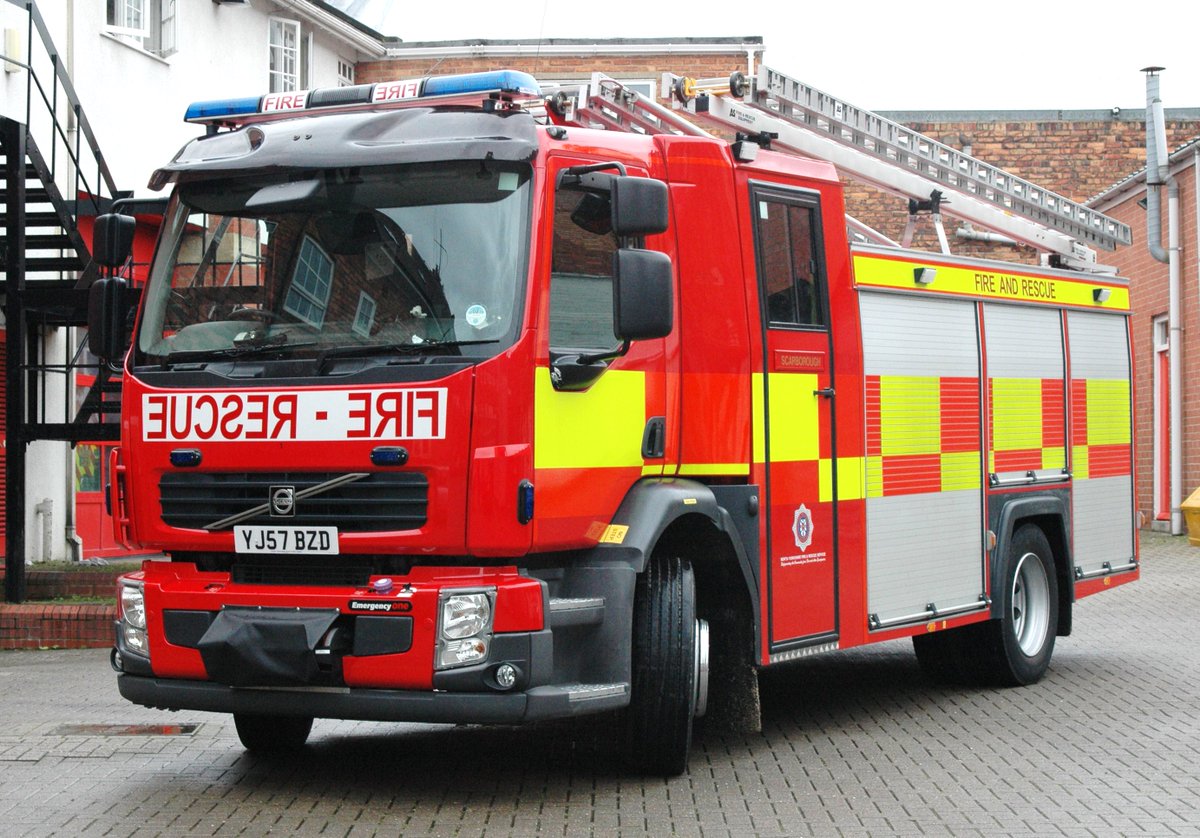 Scarborough Fire Station welcomes Ukrainian families to an engagement event raising awareness of the services North Yorkshire Fire and Rescue Service offers 🚒

More information can be found here orlo.uk/y5NYl