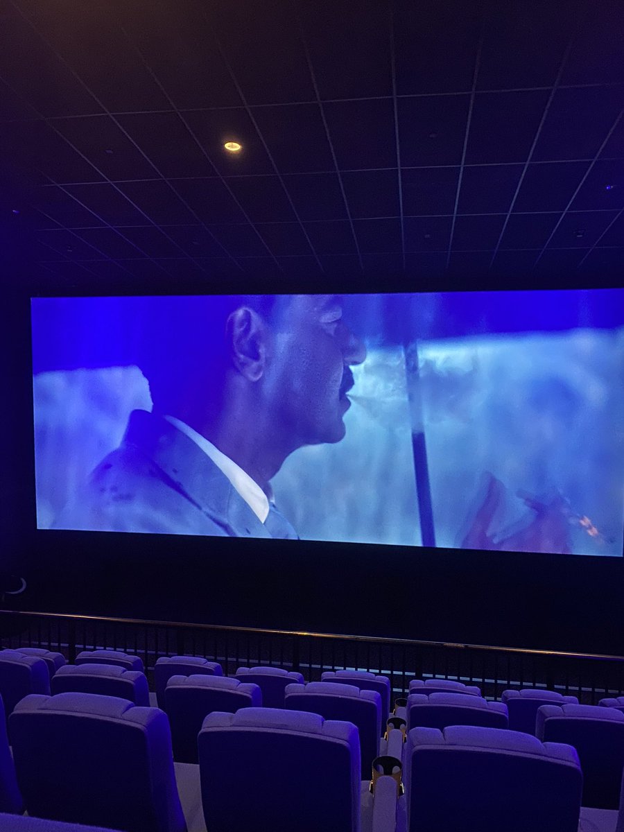 NishitShawHere's tweet photo. #Maidaan Teaser seems grand on the Big Screen. 🥳🥳 https://t.co/KzttkrlzGg