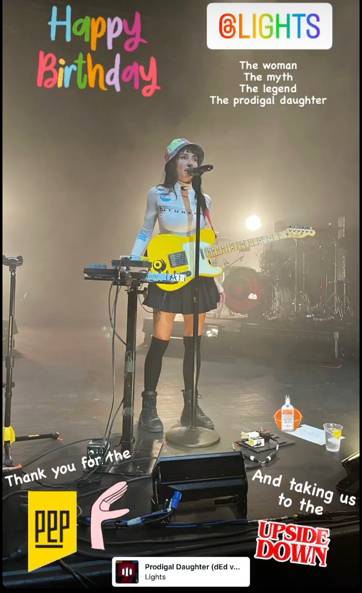 kaydroppo's tweet photo. Happy Birthday to the woman, the myth, the legend, the prodigal daughter 🎊🥳🎉 @lights https://t.co/nzsRpMe9TD