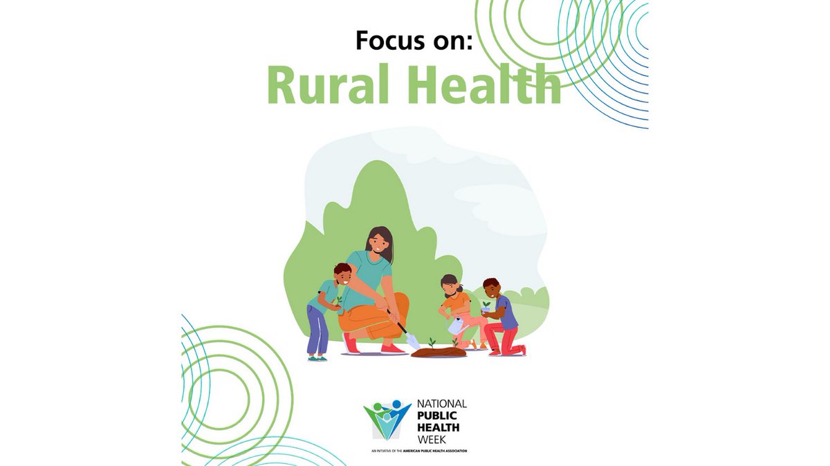 sheccc_ms's tweet photo. Day 5 of #NPHW2023 theme is rural health. Did you know that 14% of Americans live in rural areas? Individuals who live in rural areas are susceptible to more adverse health issues including food desserts and sedentary lifestyles. #bphi #blackpublichealthinfluencers https://t.co/i6Gc4lreNT