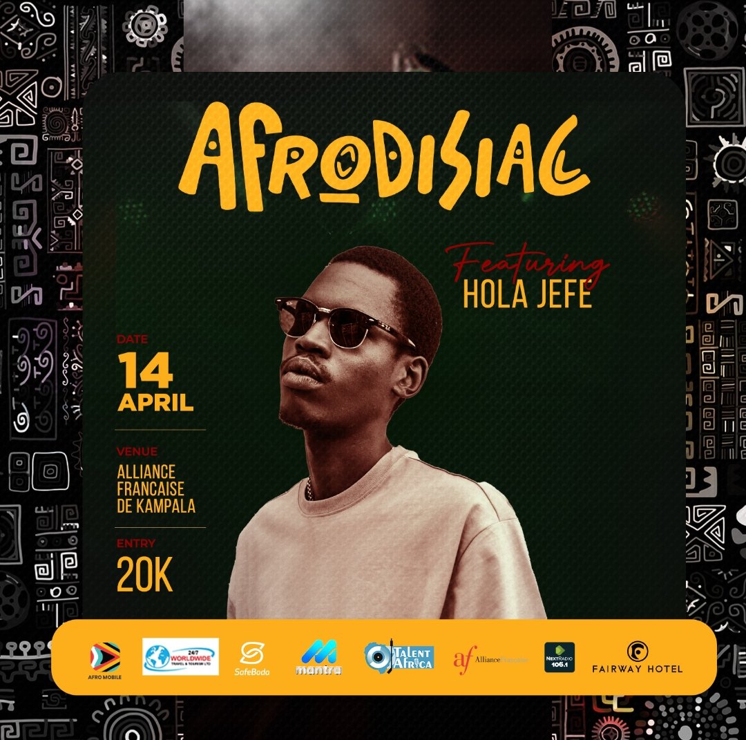 OpoyaFrancis's tweet photo. #Afrodisiac is back in Town this Saturday 🥳🥳 . Do you enjoy Amapiano music, Don't miss your favorite stars featuring #LemonandHerb, #AwekoBrian , #littleBlackKid #HolaJefe #Kamali #Anitraxx and many more.
📆: 14th April
📍: Alliance Francaise de Kampala
💰: 20k https://t.co/AHisxebB3K