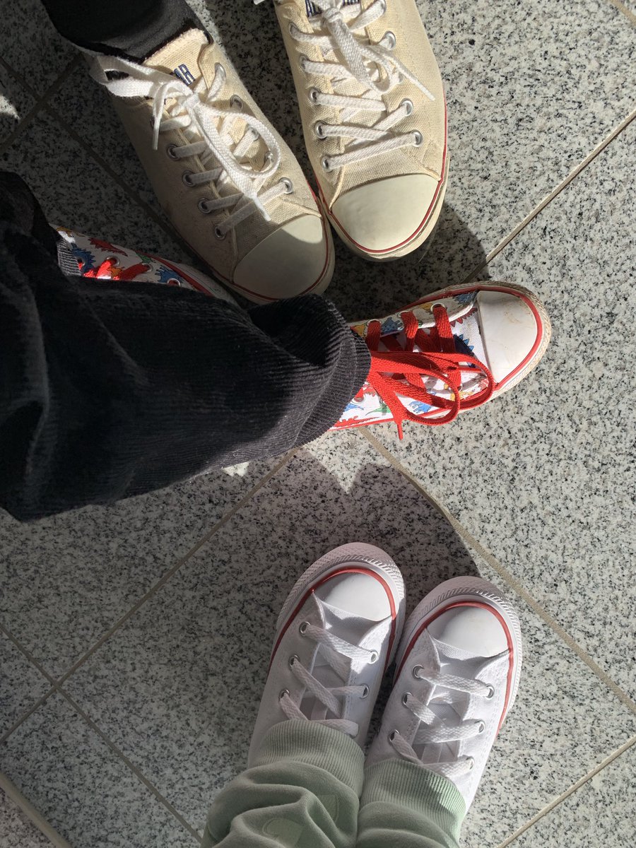 Wenigstens werden meine Schuhe nicht alt.