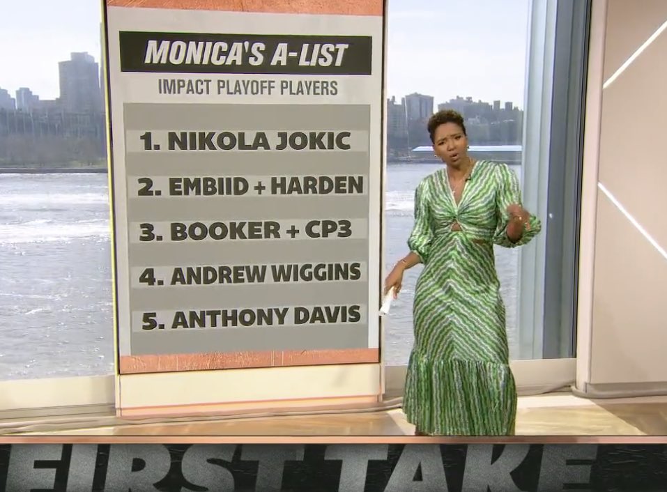 TheDunkCentral's tweet image. Top 5 impact playoff players 

(Via @McNuttMonica &amp;amp; @FirstTake )