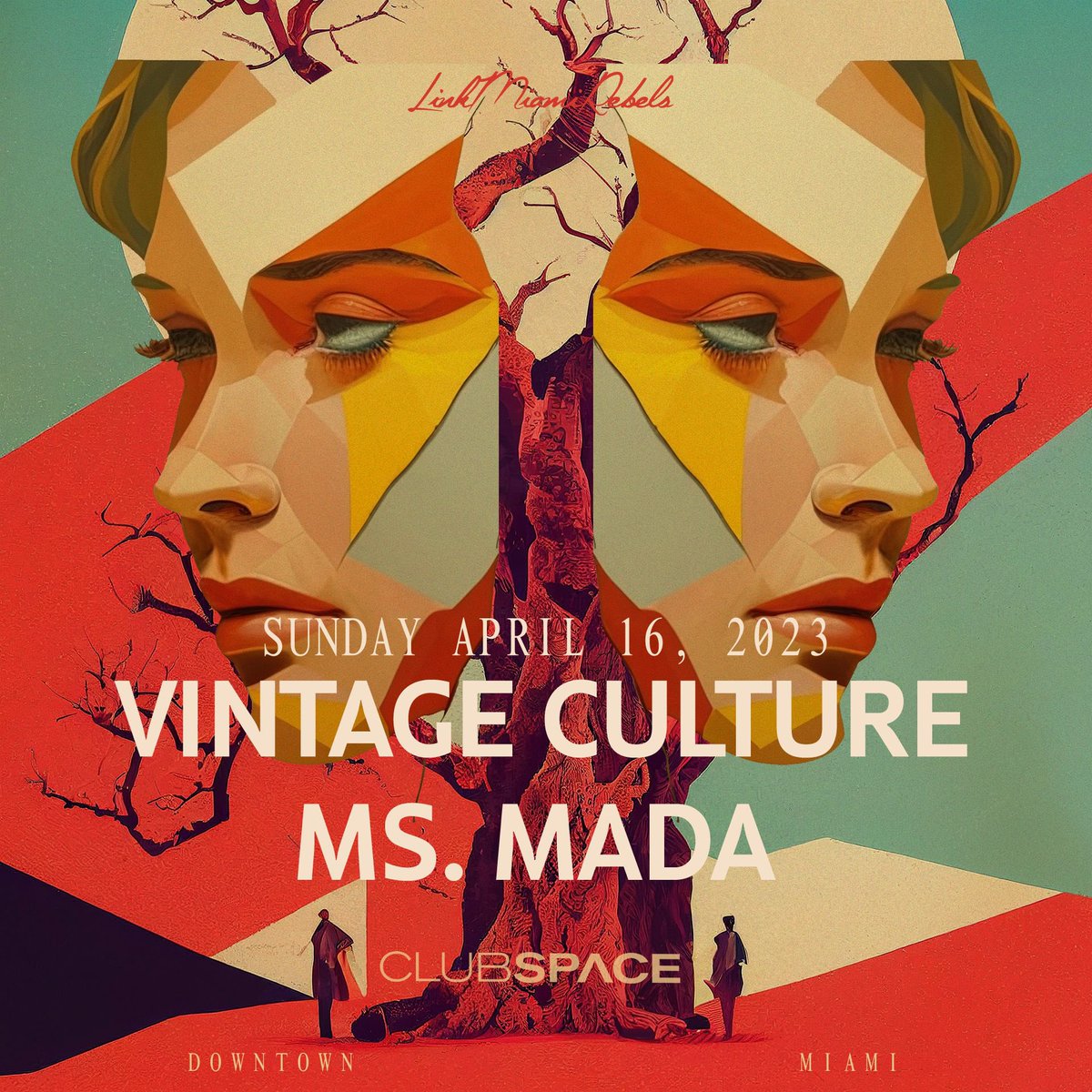 ArtemSpace_'s tweet photo. Sunday: April 16th, 2023
Get ready to dance until the sun comes up! @clubspacemiami is bringing you the ultimate music event this Sunday . ๐พ
TICKETS ๐๏ธ:
https://t.co/JM4SOy2Iip
~
#LinkMiamiRebels #VintageCulture #MsMada https://t.co/P7nVpXKB5Q