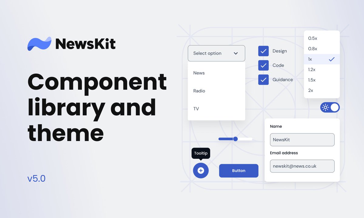 🎉 Say hello to the NewsKit Component Library for @Figma! Unlock the full potential of @NewsUK's design system and create stunning designs effortlessly.

Explore now:  figma.com/community/file…

#designSystem #designSystems  #newskit #UIkit
