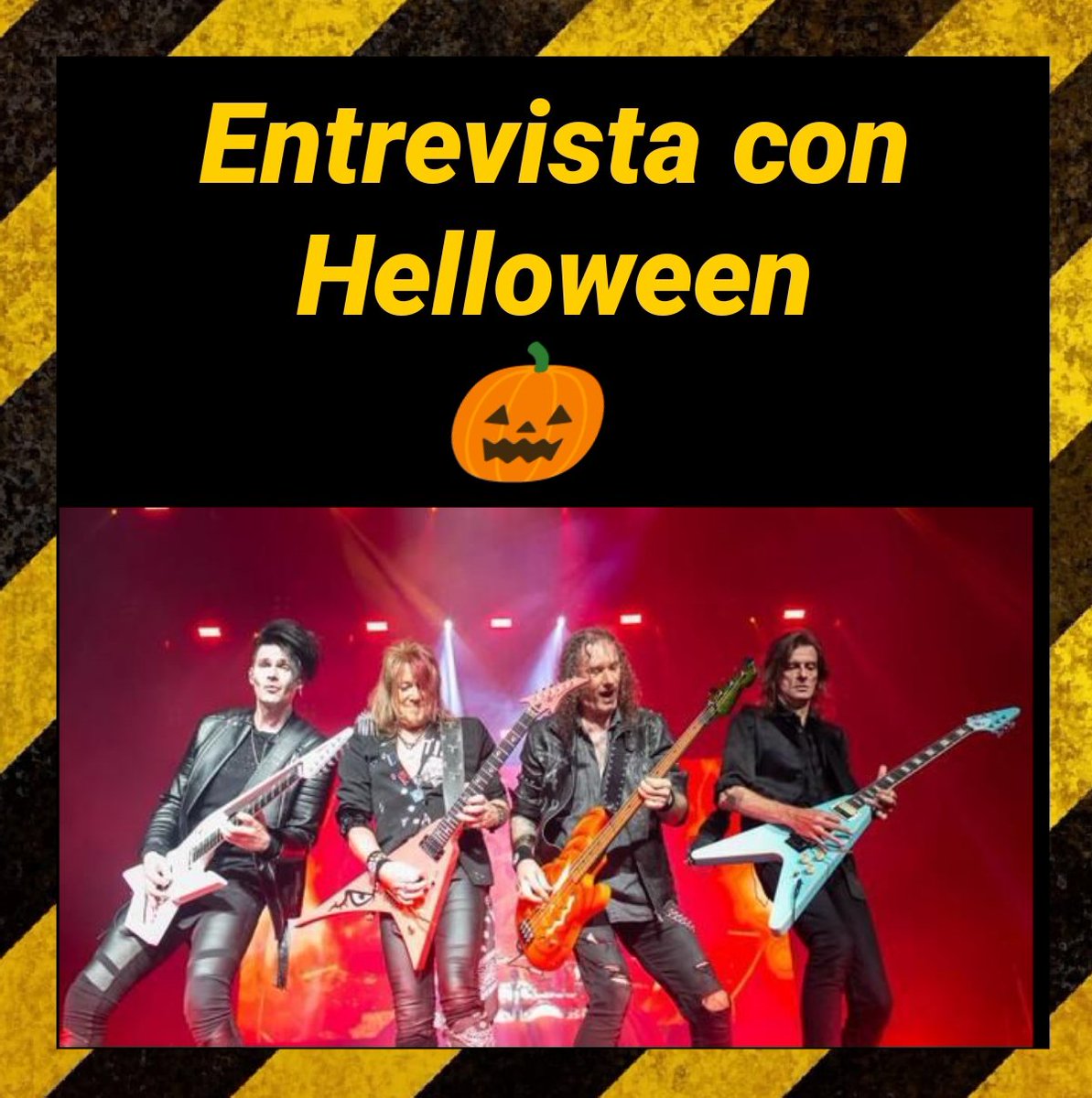 AutopistaRock's tweet photo. #Entrevista 🎃🔥 A pocos días del  esperado show #MonstersofRock, hablamos con uno de los guitarristas  de @helloweenorg  y nos contó varias curiosidades. ¡Léela completa! 😎👌

Aquí 😎👉 https://t.co/A5L6VVRpLv

Un evento @paramo_presenta https://t.co/UZMGK0ZkQr