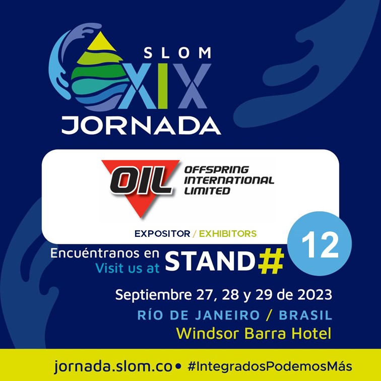 Conoce las compañías que harán parte de la Muestra Empresarial de la XIX Jornada SLOM: Terminales con visión de futuro.

Offspring International Limited estará presente en el stand N° 12.

Conoce más de ellos en: lnkd.in/eUuH-Zwx

#IntegradosPodemosMás #TerminalesDelFuturo