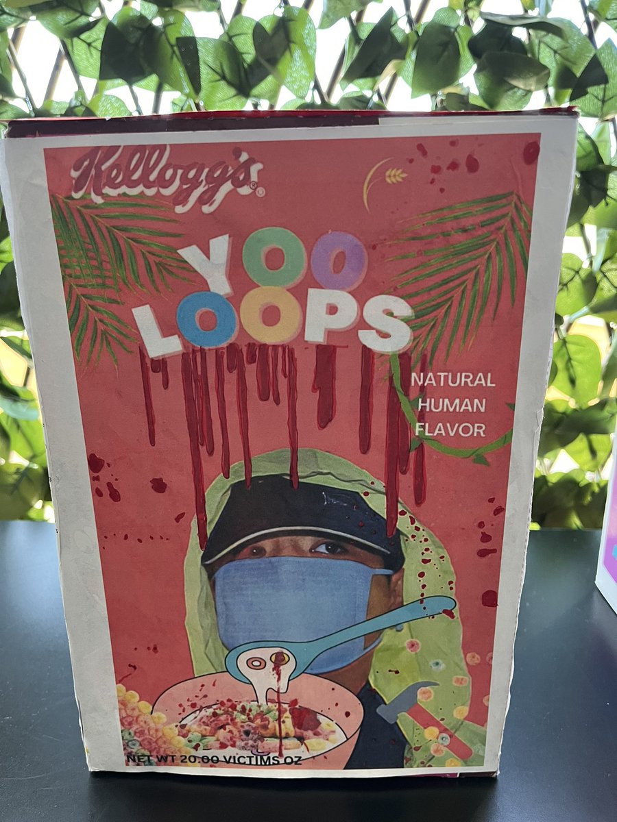 irvinghighCSI's tweet photo. Serial Killer Cereal Box Project almost complete…stand by for the commercials! 🎬
@irvingisdCTE 
@irvinghigh https://t.co/wU9OEizrmg