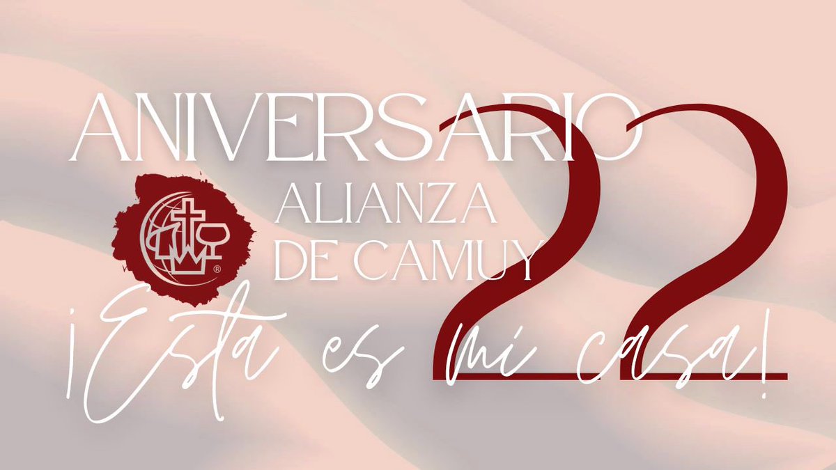 Este próximo domingo, 16 de abril, seguimos de fiesta porque celebramos nuestro Vigésimo Segundo Aniversario. Ven y celebremos en comunión unos con otros, las maravillas del Señor y sobre todo las vidas rescatadas, restauradas, amadas, discipuladas, equipadas y enviadas. 🙌⛪️♥️