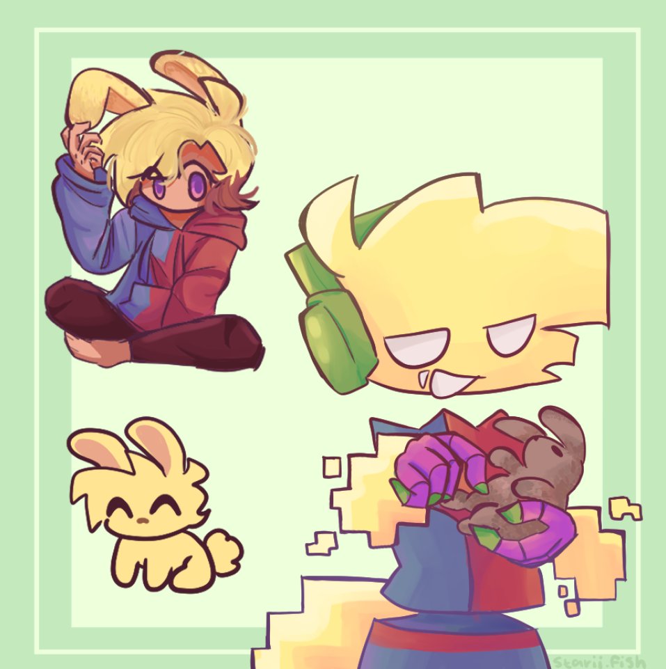 StariiFish's tweet photo. whoopsies sorry I'm late! Here's ur bunny torrent everyone
#stantorrent https://t.co/OZcphg7y79