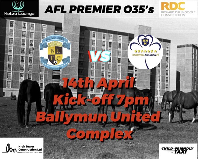 SShanganfc's tweet photo. This Friday in the Ballymun United. A local Derby Not to missed. @TheMun244 https://t.co/epv15lMGrC
