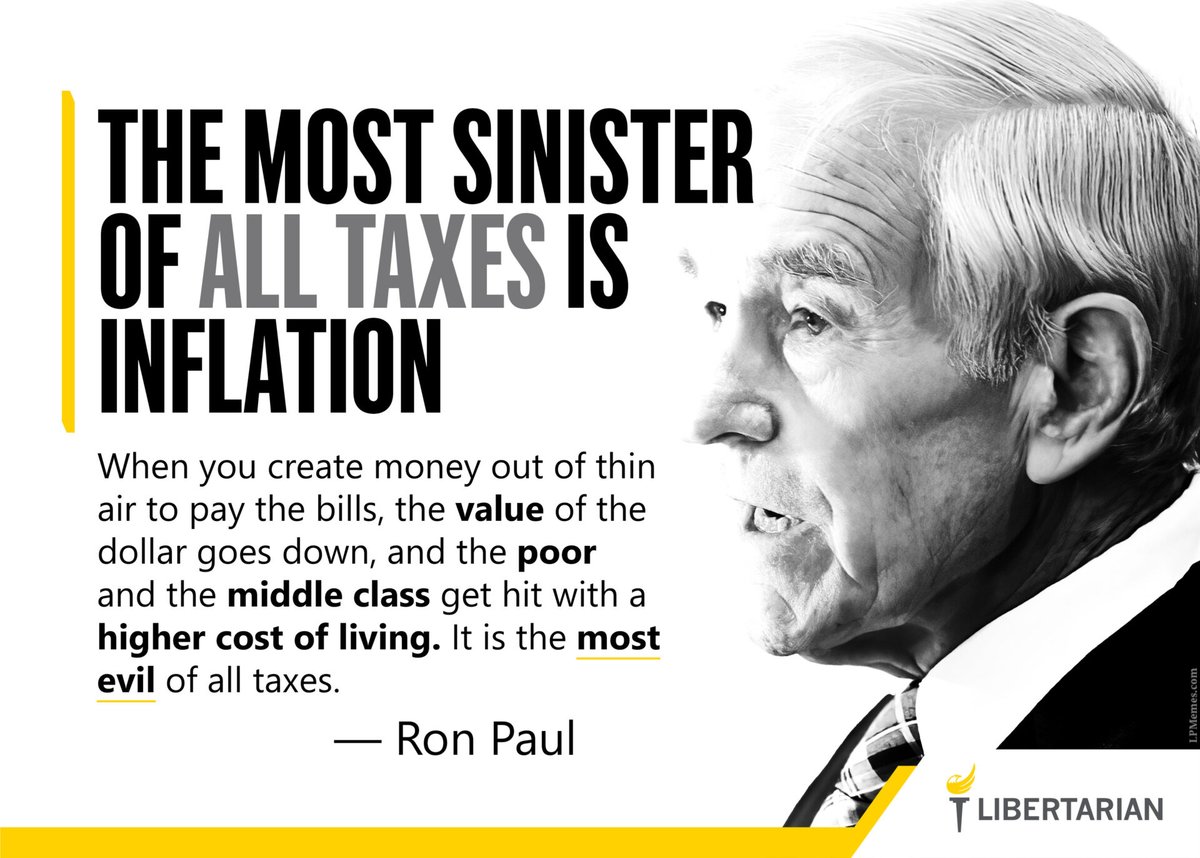 MaryRuwart's tweet photo. Abolish the Federal Reserve and replace it with... nothing! #endthefed https://t.co/38HRL6kAho