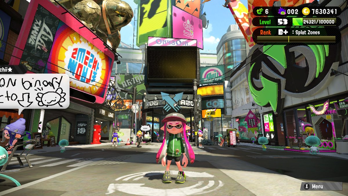 desertmechanic's tweet photo. #Splatoon2 #NintendoSwitch #inkopolissquare

I have made some adjustments to my version of DJ Sango

AKA just changed the hat XD https://t.co/SEmiIzyEIR