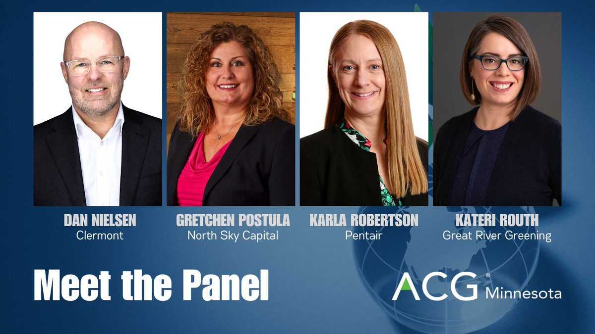 Acgminnesota's tweet photo. We have a great panel in store for you at our next Monthly Luncheon - ESG: The New Standard! 

Join us on Tuesday, April 18th, to hear from our expert panel about how the hot topic of ESG impacts 

Register today: https://t.co/iaIVE09N1x

#ACGMNLunch #ESG #Networking https://t.co/w4Mo9NXDhe