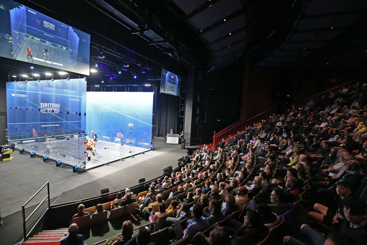 BritOpenSquash's tweet photo. What a venue! ๐คฉ
#BritOpen23 #WhereLegendsAreMade https://t.co/9n8avQLhWo