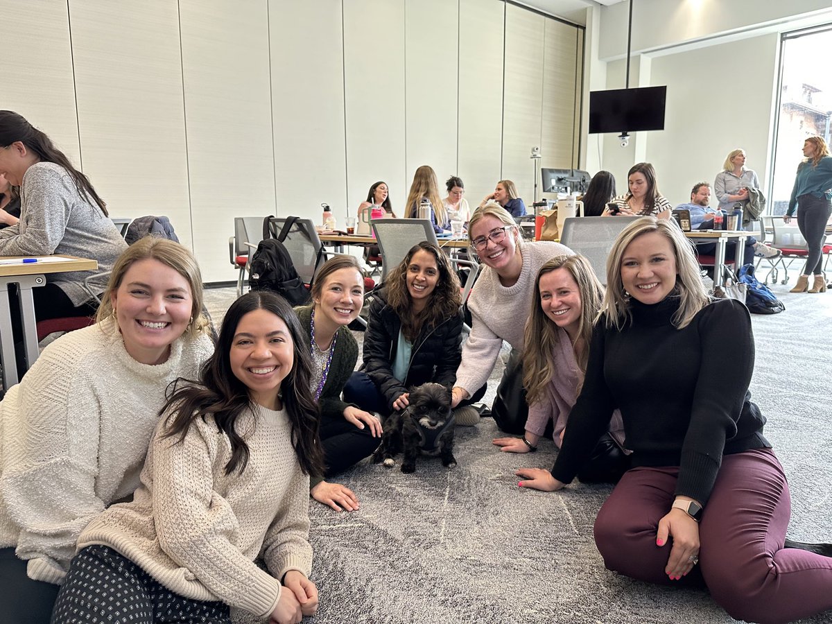The #NNP students enjoyed a visit from #BuckeyePaws <a href="/osunursing/">Ohio State Nursing</a> <a href="/NeonatalNurses/">NANN</a> 
#wellness