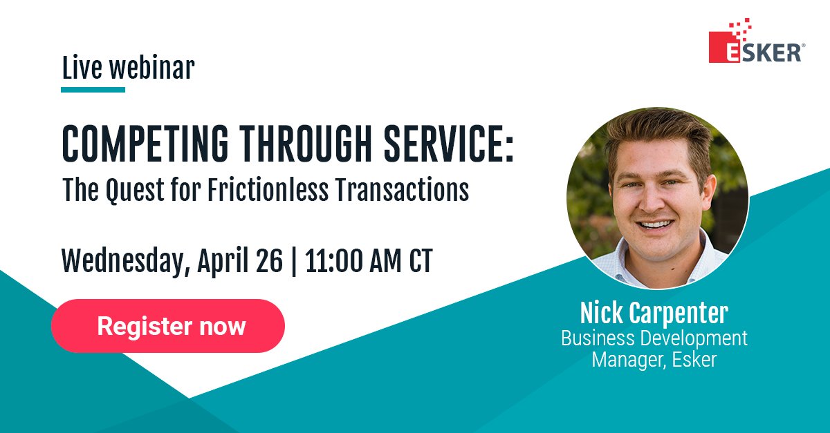 🤔 Are you a customer service leader struggling to balance the cost to service and quality of service? Wondering if there are better ways to create more frictionless transactions? Join us for our webinar with <a href="/CX_Network/">CX Network</a> to discover how you can compete!

ow.ly/qbN950NF3y0