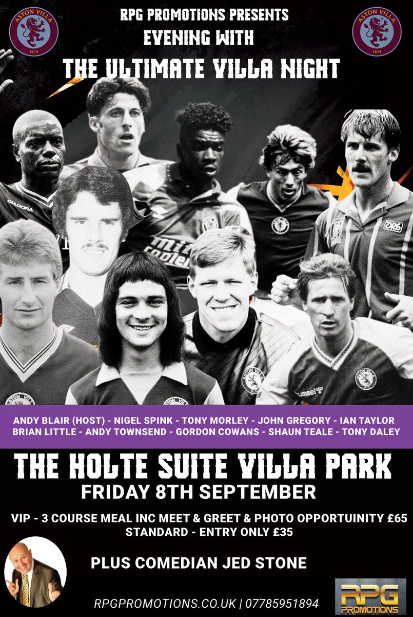 The ultimate <a href="/AVFCOfficial/">Aston Villa</a> night contact for tickets