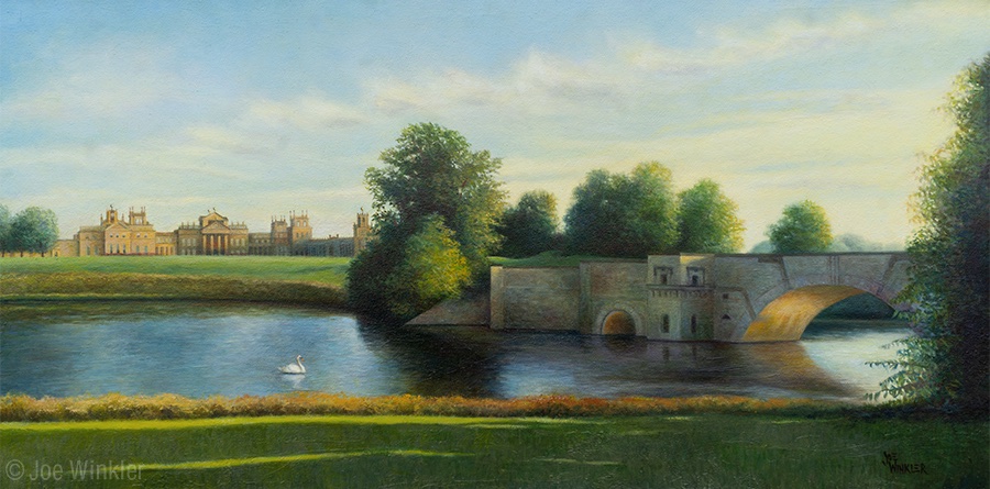JoeWinkler's tweet photo. My new oil painting will be part of a large group exhibit at the Galleria Mall in Mt. Lebanon, PA starting this Friday.
#blenheim #britainisgreat #oilpainting #landscapepainting https://t.co/rsVgLQNimy