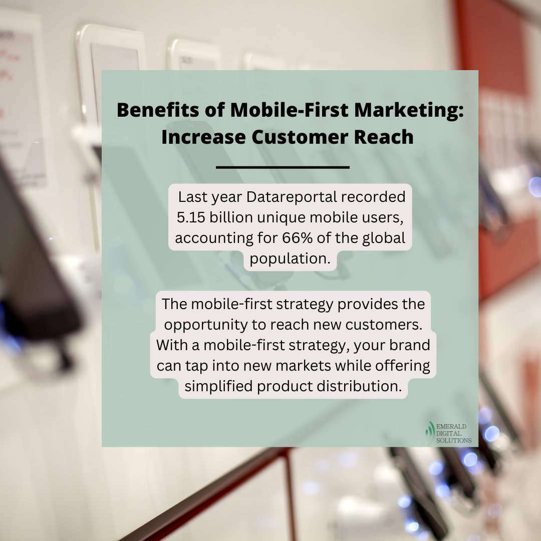Emerald_Digi's tweet photo. Mobile first. Desktop second.

In this #EDSEducatorSeries, we're exploring the benefits of a mobile-first strategy and how you integrate it into your marketing tactics. Follow EDS for more tips and tricks in marketing.

#mobilestrategy #marketingtips #EDS https://t.co/ryVVd9yVek https://t.co/7uSrqC3DLk