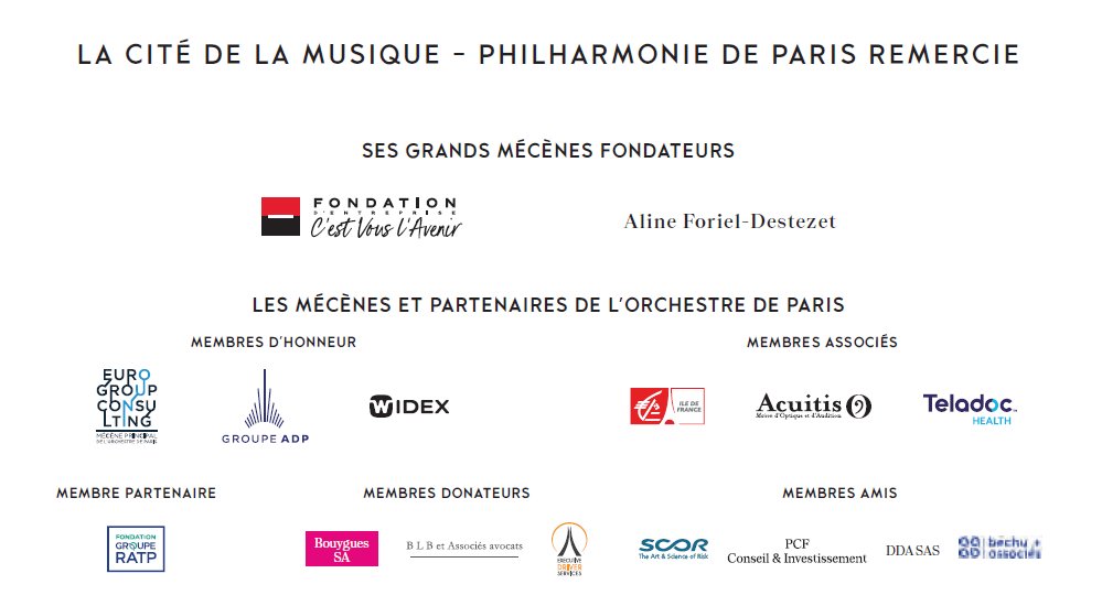 DriverServiceFr's tweet image. #LeSaviezVous, notre fondateur, Vincent Cardo, ne fait pas que mener nos chauffeurs à la baguette... Il est aussi chef d'orchestre, engagé dans des symphonies à travers le monde.

Executive Driver Services est fière d'être mécène de la @philharmonie. 🎻 🎺 🥁