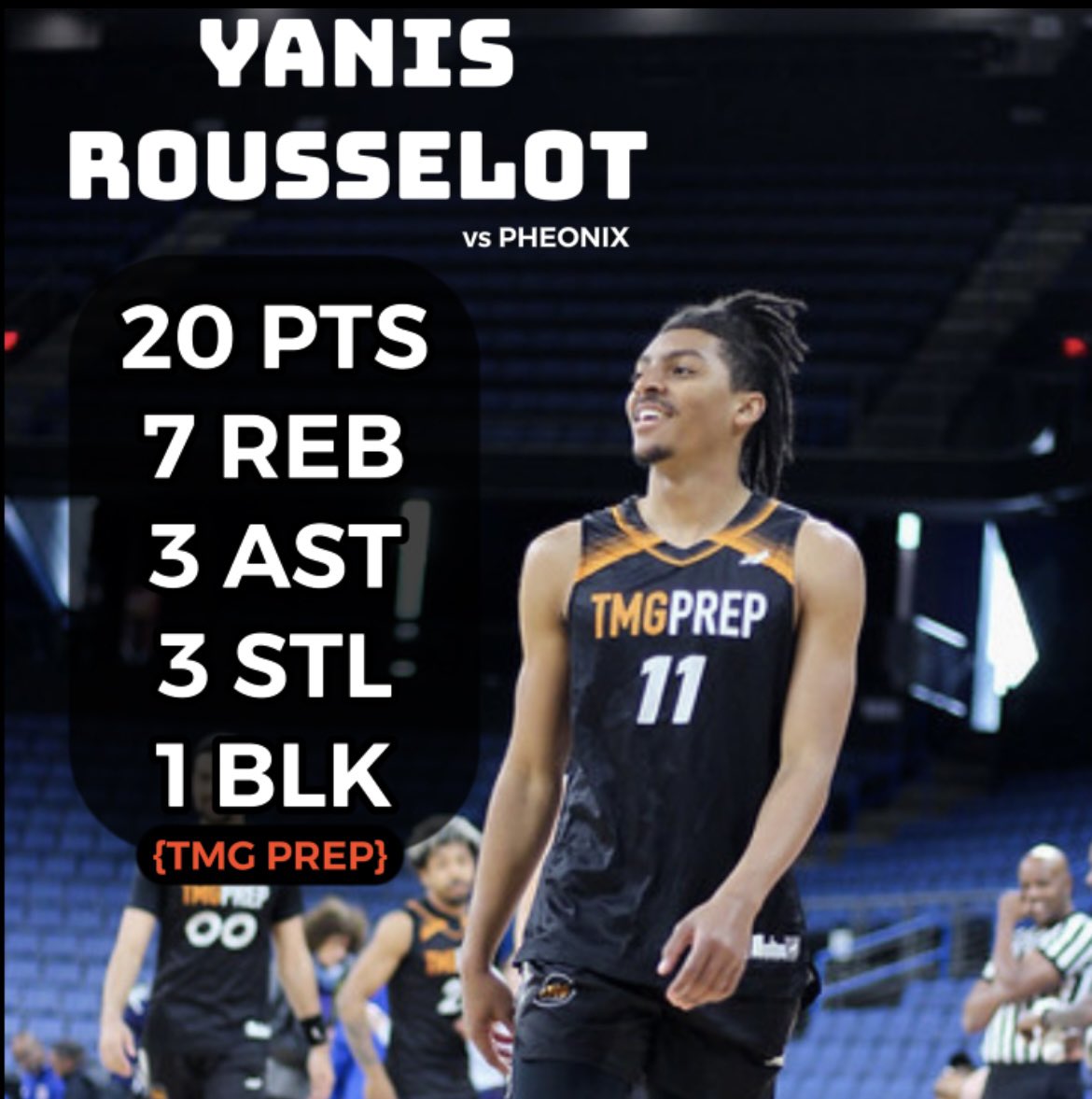 yanisrf91's tweet photo. Yanis Rousselot Highlights on Youtube :
https://t.co/lW5Supd6XV
vs ULACOD College / 17 pts, 6 reb, 1 blk
vs SCA / 19 pts, 5 reb, 5 ast
vs Pheonix prep / 20 pts, 7 reb, 3 ast, 3 stl, 1 blk https://t.co/F62OxFdyjS