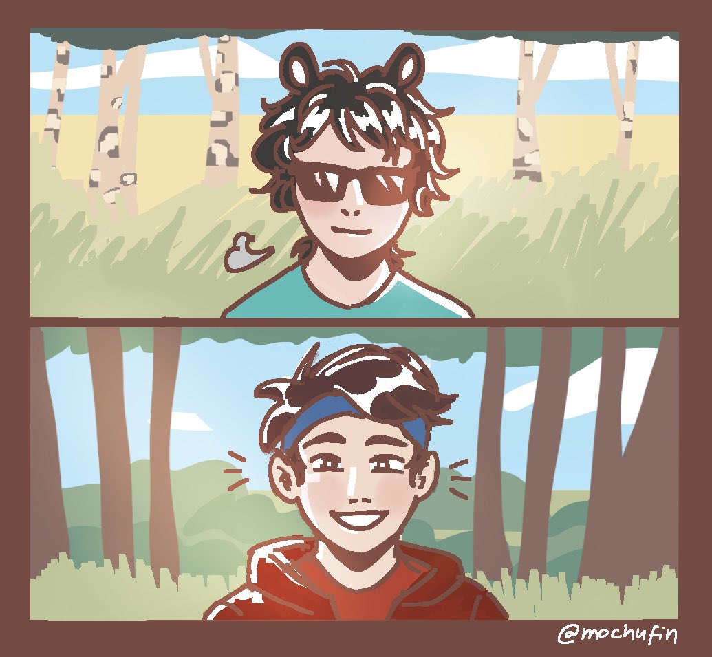 Mochufin's tweet photo. y somos amigos \o #qsmpfanart #spiderbear https://t.co/uoubTJqQME