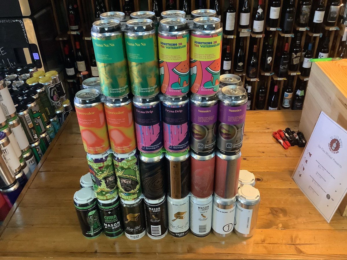 RVABeerMe's tweet photo. defleswinkel: Awesome new brews in from @alliedcraftdistro and @liquiddistro - new and restock from @commonwealthbrewco @beerzombies @uneannee @mortalisbrewing and @masonaleworks https://t.co/SoMWdZ62V3