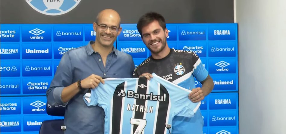 Atacante André Henrique e meia Nathan são apresentados oficialmente pelo  Tricolor