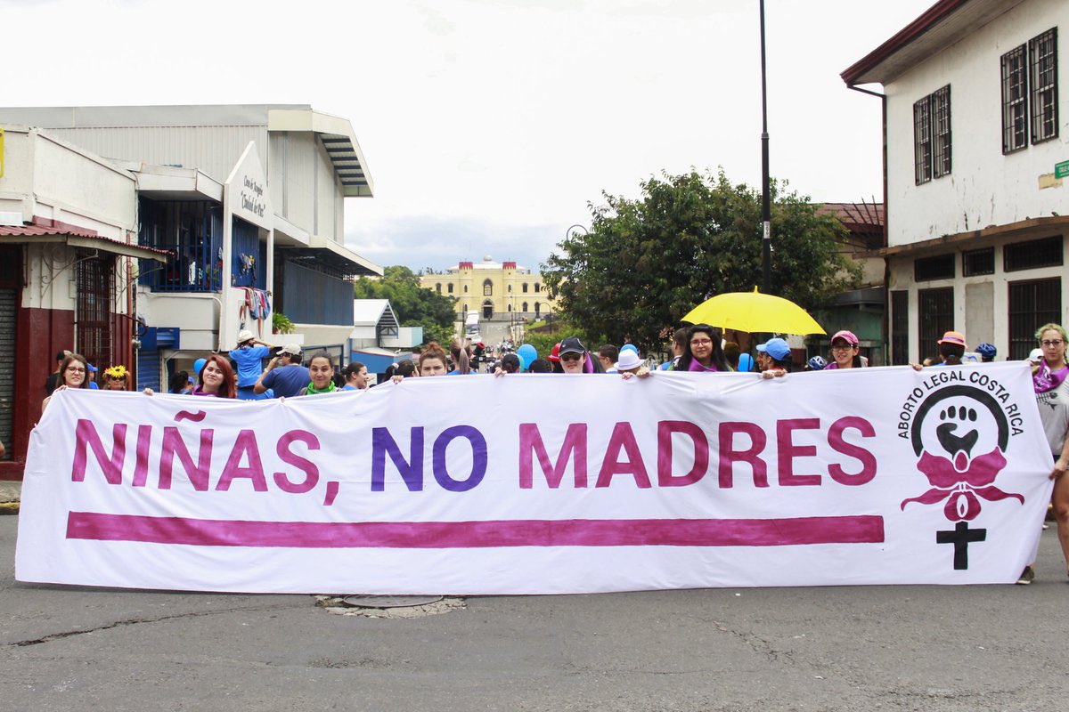 Las niñas merecen ser niñas, no madres.