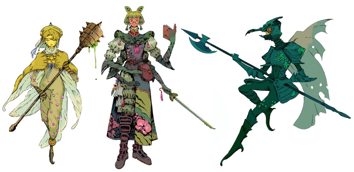 birdfrogdraws's tweet photo. Hi #PortfolioDay ! I’m Ibon, an illustrator with some experience in character design. Here are some character concepts inspired by my love for nature and fantasy!

I’d be so honored if we could work together! 🐥 https://t.co/L7dIguAboy
