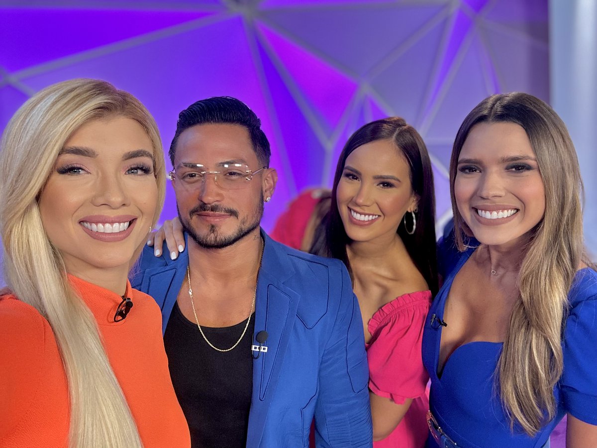 Canal_Televen's tweet photo. Parte de nuestro #TeamBomba #AigilGomez #AndreinaCastro #AdrianaPeña recibieron como invitado en especial a: #AranOne y tuvieron una edición imperdible y llena de sorpresas 🔥
Por la #LaBomba podrás disfrutar de grandes talentos e invitados increíbles.
#Televen https://t.co/56pFf0S9b5