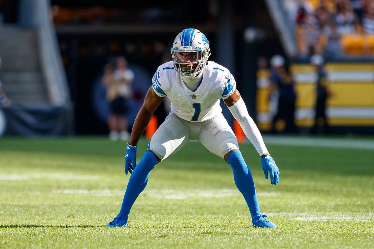 𝗕𝗥𝗘𝗔𝗞𝗜𝗡𝗚: The #Falcons are trading a fifth-round pick to the #Lions in exchange for CB Jeff Okudah, per his agency.