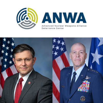 ANWA Deterrence Center (@moderntriad) on Twitter photo Thank you to Congressman Mike Johnson (LA-04) and General Thomas A. Bussiere for joining us for our Forum on "Modernizing the U.S. Strategic Nuclear Deterrent Air-based Leg of the Triad".
Recorded Video link: anwadeter.org
@RepMikeJohnson <a href="/GSCRBLX/">Global Strike Command</a> <a href="/GeneralThomasB/">General Thomas A. Bussiere</a> Thank you to Congressman Mike Johnson (LA-04) and General Thomas A. Bussiere for joining us for our Forum on "Modernizing the U.S. Strategic Nuclear Deterrent Air-based Leg of the Triad".
Recorded Video link: anwadeter.org
@RepMikeJohnson <a href="/GSCRBLX/">Global Strike Command</a> <a href="/GeneralThomasB/">General Thomas A. Bussiere</a>