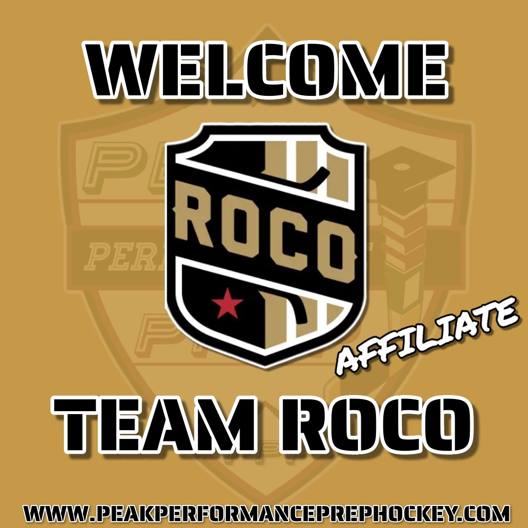 We would like to Welcome <a href="/ROCOHockey/">ROCO Hockey</a> Prep as an Affiliate to PPP!  Roco has quickly risen as one of the top programs in the Country for development. We look forward to them competing with our Member Schools.   #RollRoco #PPP <a href="/esghockey/">Evolve Hockey</a>