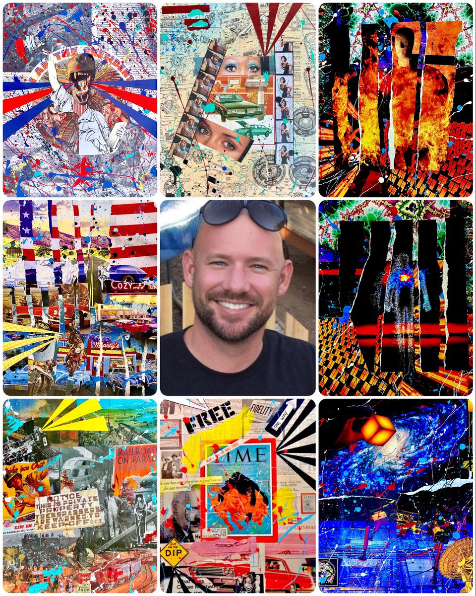 i heard it was #PortfolioDay 

me and my art. 🎨 ✂️ 👇