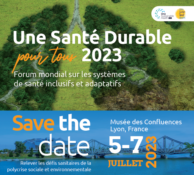Nous organisons avec la fondation Une santé durable pour tous, le Forum mondial Une santé durable pour tous. Son objectif : réunir les acteurs du secteur pour aborder les enjeux entre #santé &amp; #environnement
📍Les 5-7/07/2023 à Lyon
Lire notre #Communiqué👉bit.ly/3zRK36