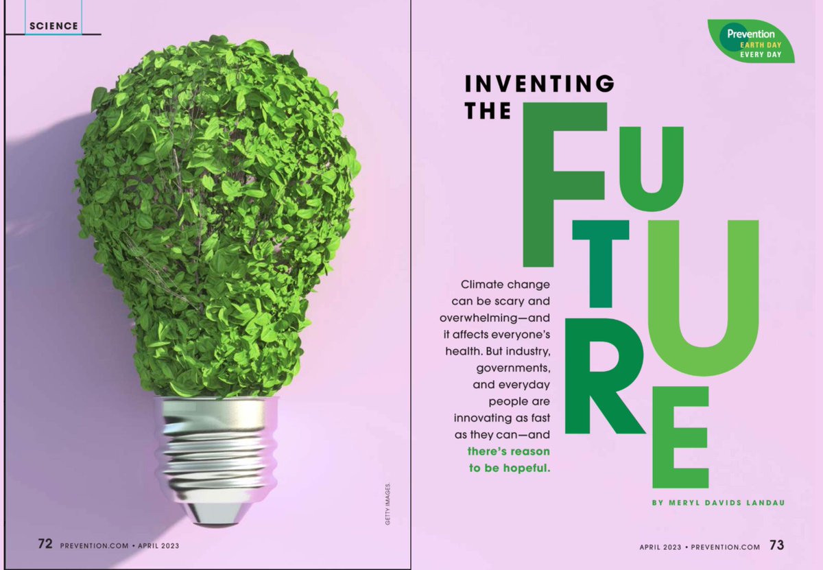 reuseco2's tweet photo. "...crucial products like plastics &amp; medicines cannot be made without #carbon; as we stop using #fossilcarbon, says (Dr. Volker) Sick, demand for #recycled #carbon from #CO2 will grow."

Don't miss the new #climateinnovations article in April's #PreventionMagazine--on stands now! https://t.co/tBpbAAhJCE