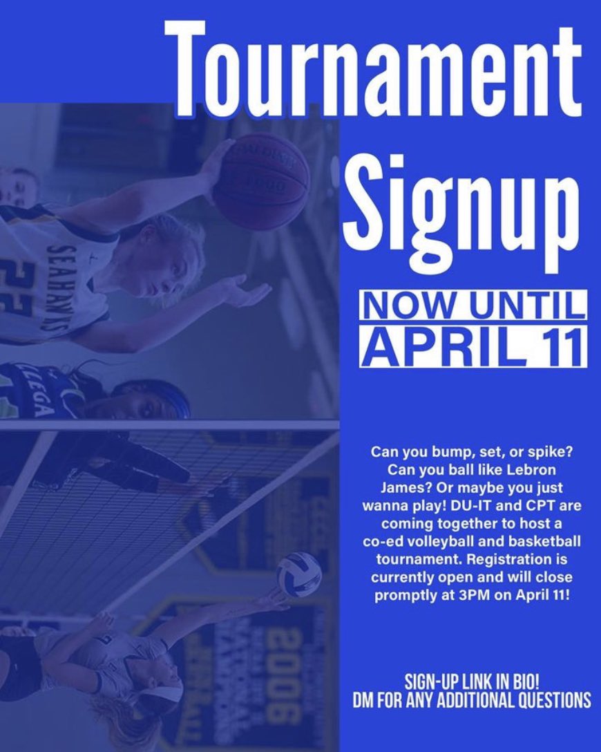duCPT_1869's tweet image. The Springfest the Oaks have DREAMED about starts in 3 DAYS!! 😆💙😈

We’re going all in and need YOU🫵🏾 to come with us! Meet us in Kearny Lounge to sign-up for the @DU_ITSports  Intramural Sports Tournament and get info about our upcoming #ProjectDU events!