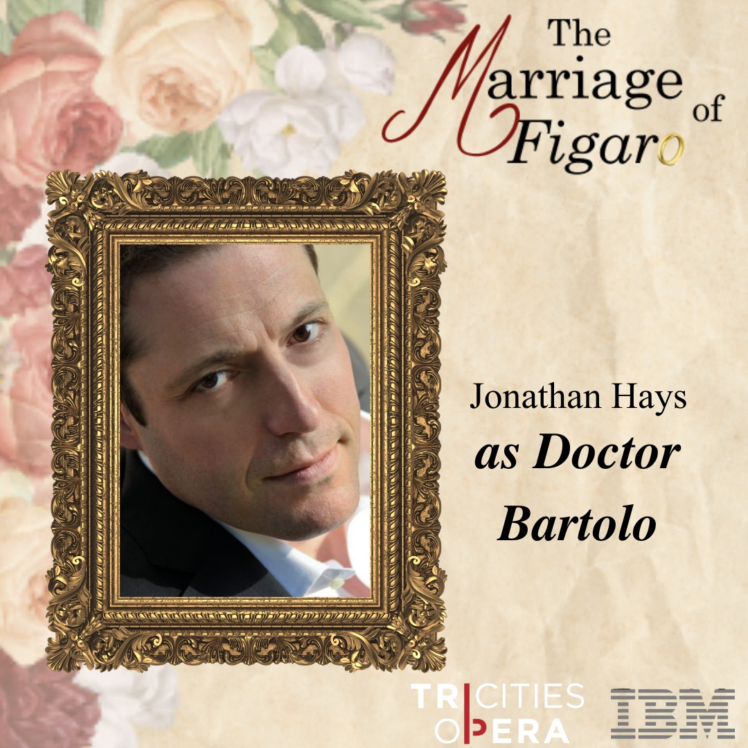 tricitiesopera's tweet photo. Doctor and lawyer Bartolo will be portrayed by Jonathan Hays. Mr. Hays has performed Signor Nacarelli in Central City Opera’s production of The Light in the Piazza, debuted with the Piedmont Opera as Giorgio Talbot in Maria Stuarda, and returned to Syracuse Opera as Dr. Panglo... https://t.co/cGOsLdFqzW
