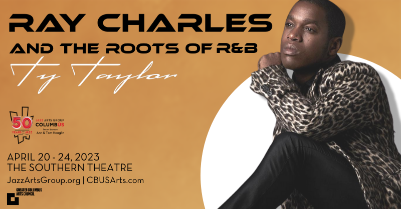 jazzartsgroup's tweet photo. Celebrate the history of R&amp;B at our Ray Charles &amp; the Roots of R&amp;B series! Join us as we close out our historic 50th season with an evening of excitement and exuberance featuring vocalist Ty Taylor! https://t.co/aStUQSyfFw https://t.co/W7yZZsjm85