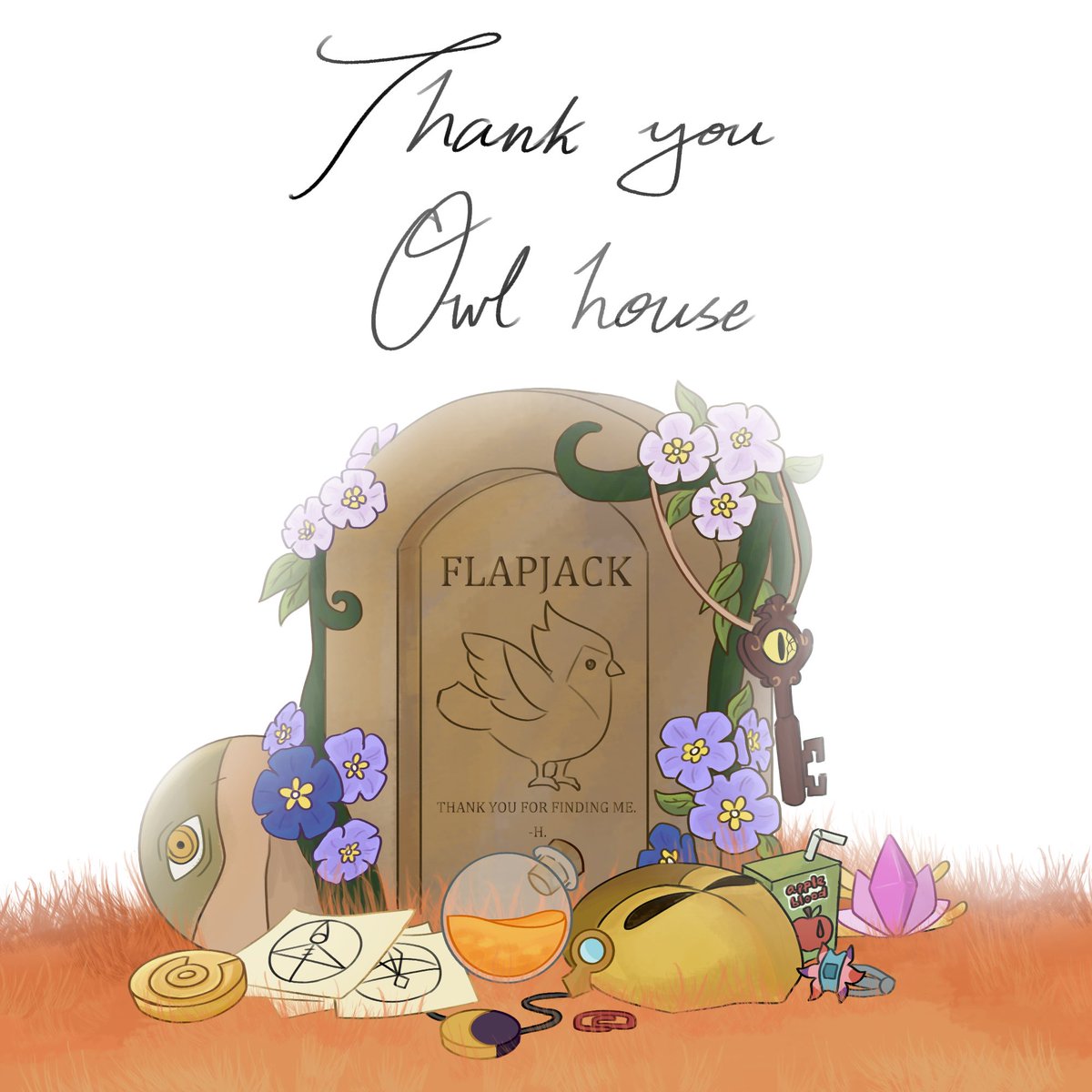 Disartsociated's tweet photo. #TheOwlHouse 
Thank you Dana + crew for the adventures! The show was absolutely CRAZY. I will miss it dearly and it will always hold a special place in my heart :) https://t.co/CzG6O7dSv3