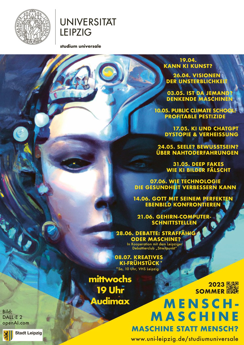 C U Leipzig! uni-leipzig.de/transfer/wisse… 🎓 #aiart #kannkikunst?