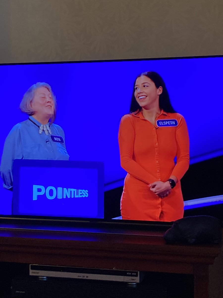 There’s an Elspeth on #pointless @TVsPointless 😎 and she’s northern too! #Elspeth #northernlass