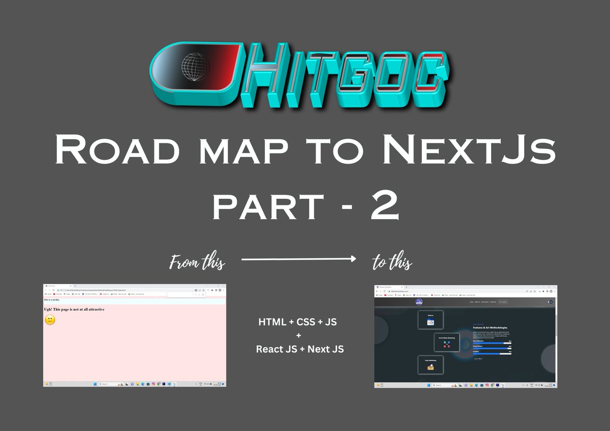 NickAz1611's tweet photo. Write your first code in HTML5 | Road map to Next JS | Part - 2 | HTML

Link - https://t.co/v9lQrEaAtU

#30days30content

#webdevelopment #website #webdeveloper #webdesign #beginners  #html #scratch #learnwithhitgoc #tech #coding #vscode #firstcode #firstprogram https://t.co/kdaEP5wmsF