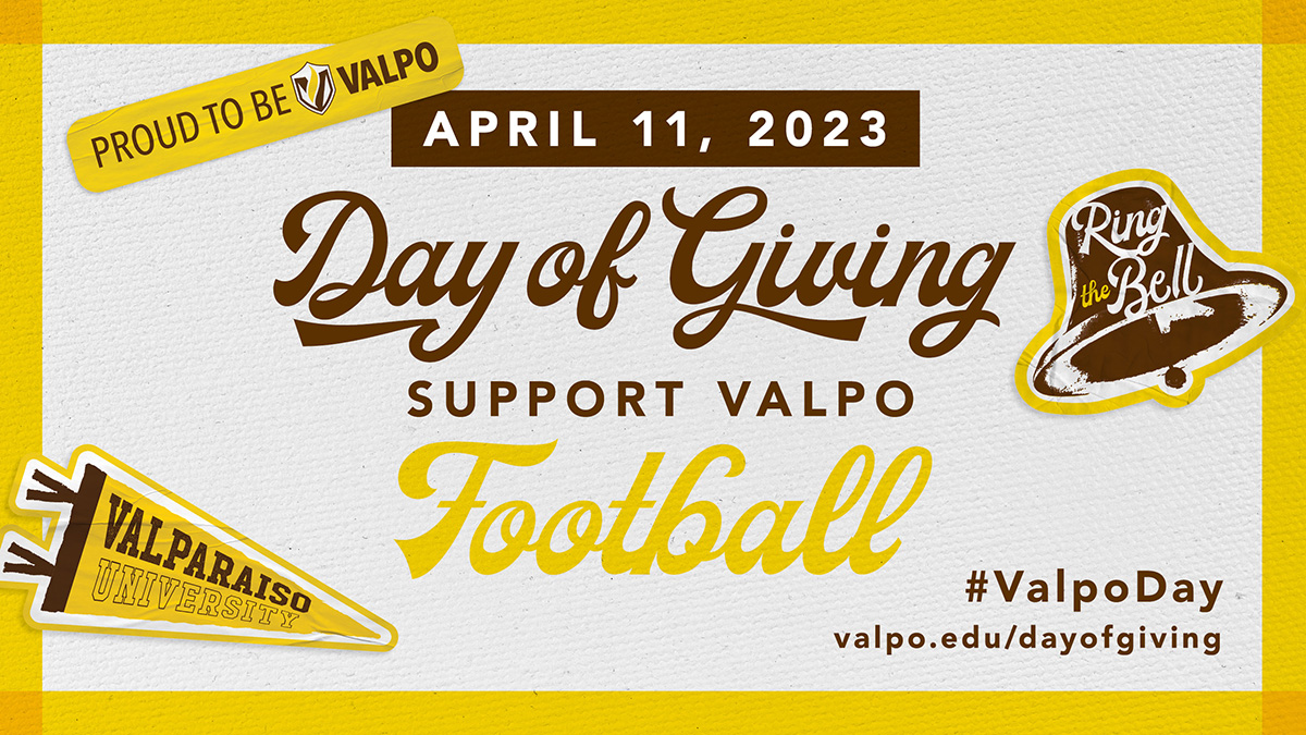 A great opportunity to directly support our student-athletes during Valpo's Day of Giving! With an immediate goal of upgrades to our Locker room! alumni.valpo.edu/FootballDG23 #ValpoDay #ThirtySixHundred