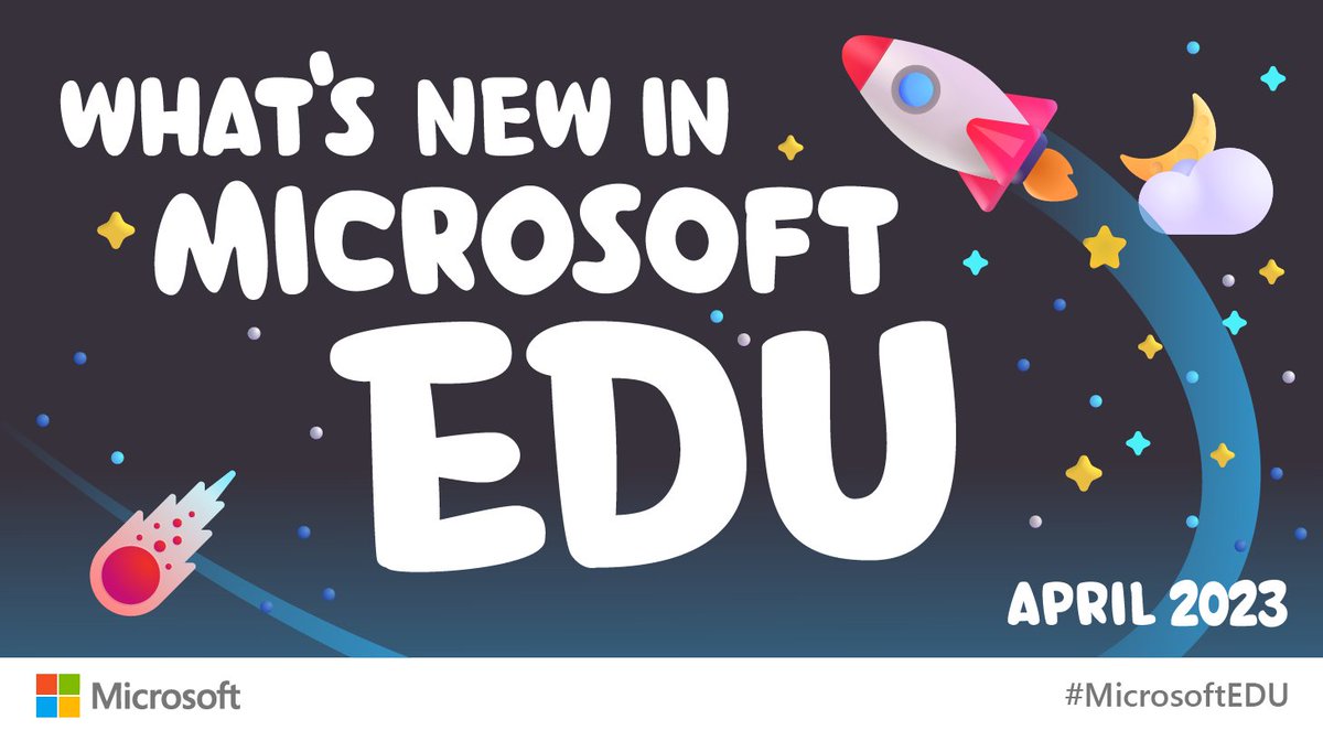 POSTED! "What's New in #MicrosoftEDU" webinar for April 2022 🚀 The PPT deck we used is in the video description. Updates include:

✅ #MicrosoftTeams EDU
✅ Flip
✅ Excel Data Science
✅ Whiteboard
✅ Windows 11

YouTube 📺 youtu.be/2Ml4A3TrUr0

#edtech #edchat #MIEExpert