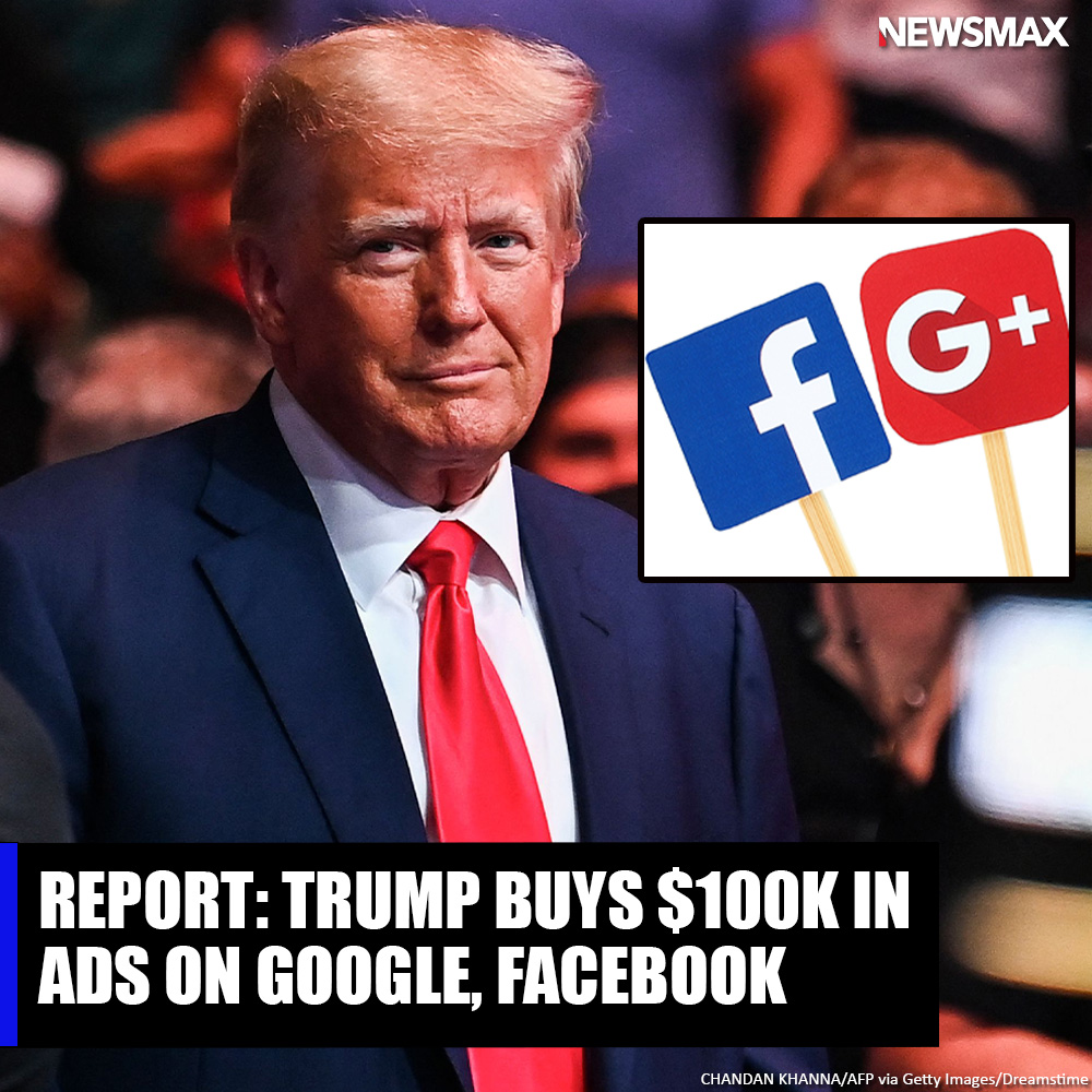 NEWSMAX on Twitter: "Former President Donald Trump and his political